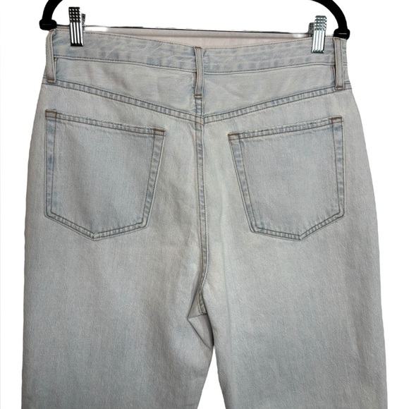 Outerknown Women’s Sea Jeans The Strand Straight Jean Size 30 Light Wash - Picture 8 of 14
